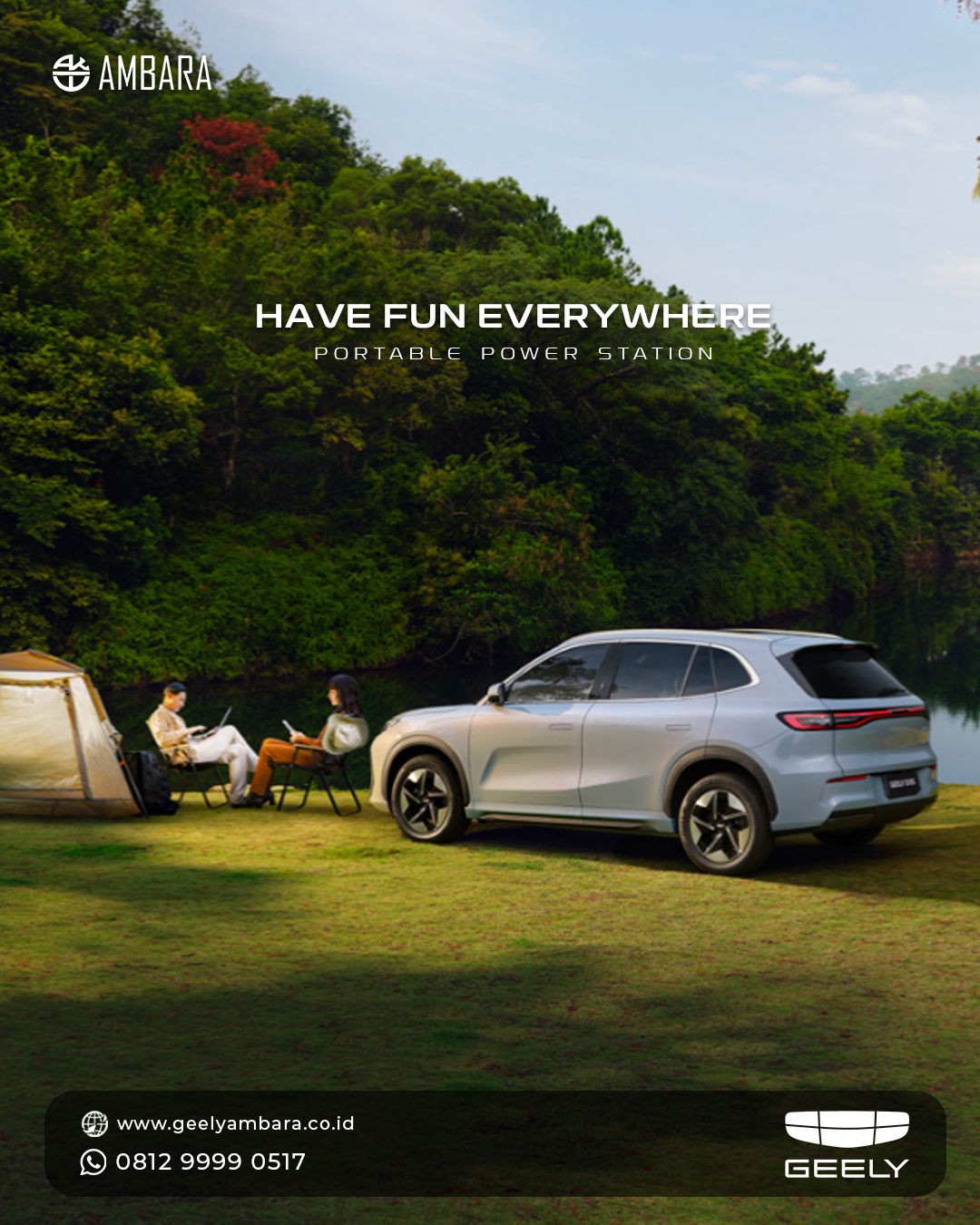 portable 2 copy Geely EX5