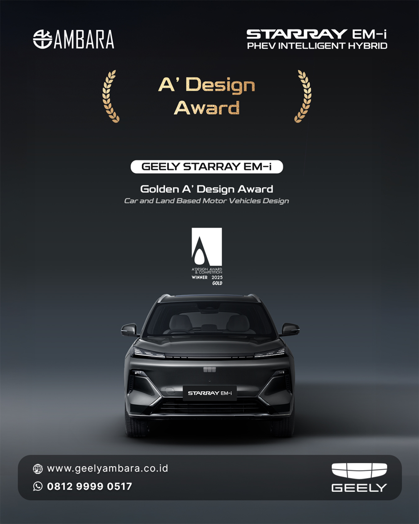 Starray EM-i PHEV | A Desain Awards