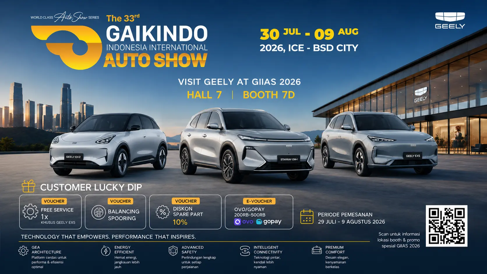 Promo Lucky Dip GIIAS 2026 Geely Ambara Puri Indah