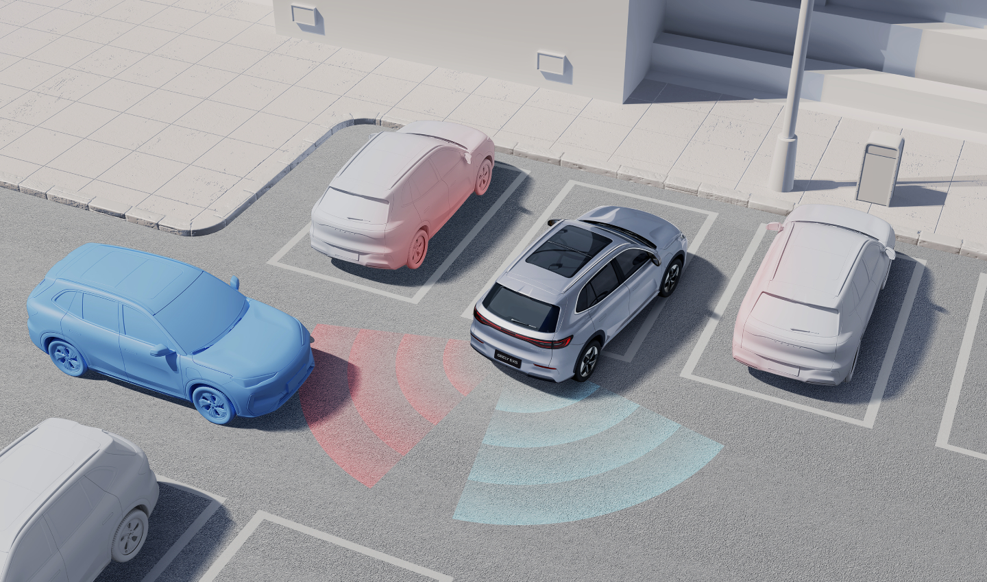 REAR CROSS TRAFFIC ALERT (RCTA)