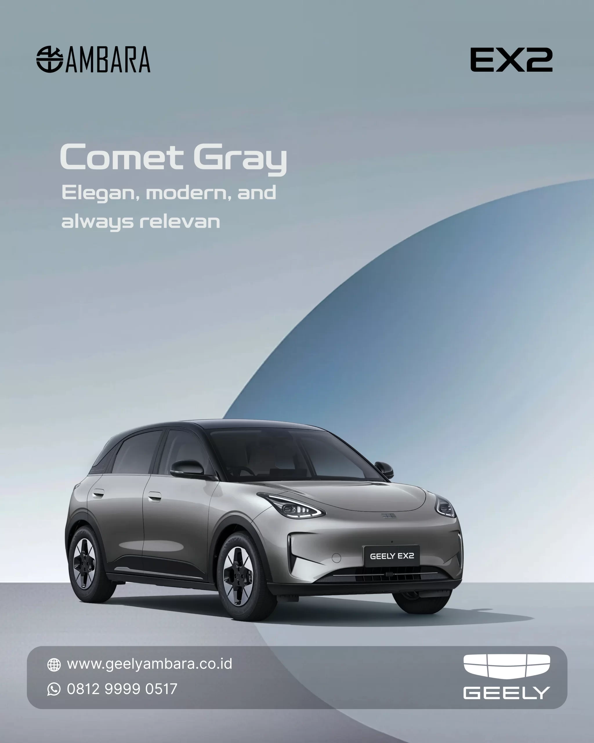 Geely EX2 - Comet Gray