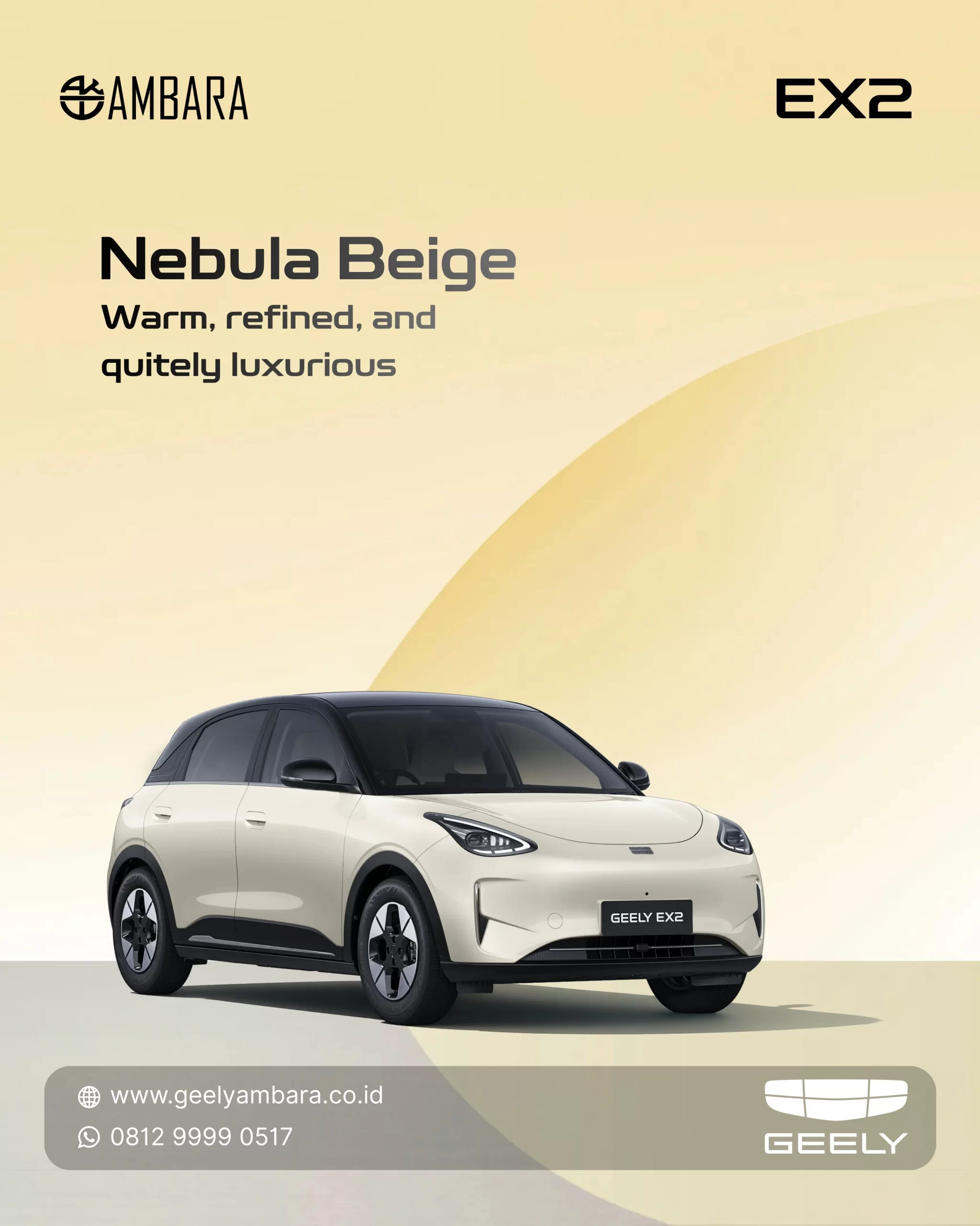 Geely EX2 - Nebula Beige